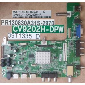 BLAUPUNKT BP2830HDV MAIN BOARD CV9202H-DPW 7.01.1.CV9202H14R 39T1335 PR130830A31S-2970